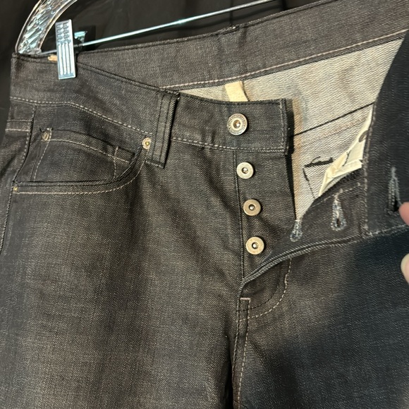 DC Worker Jeans Slim Resin Wash Black 32x30 - Picture 3 of 4